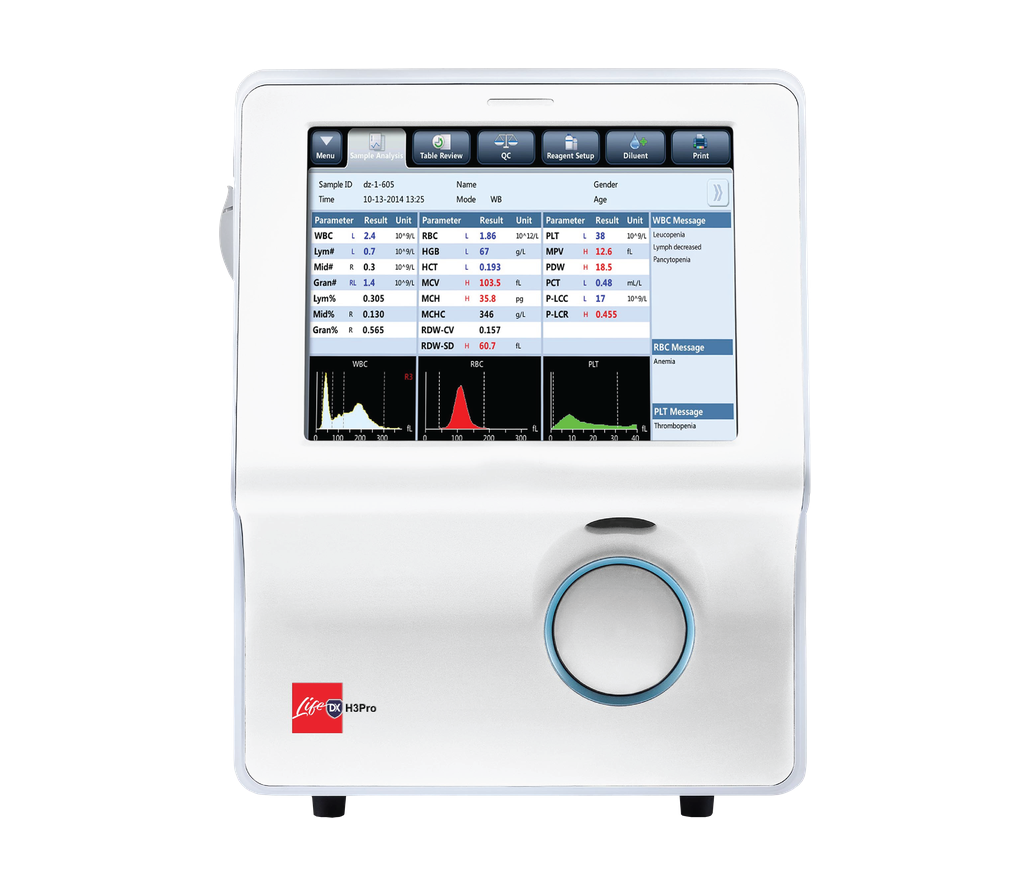 H3-Pro hematology analyzer